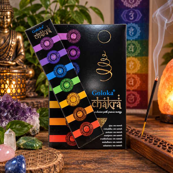 Incienso goloka Chakras